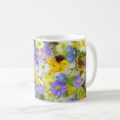 美しカラフルい花壇 コーヒーマグカップ (正面右)
