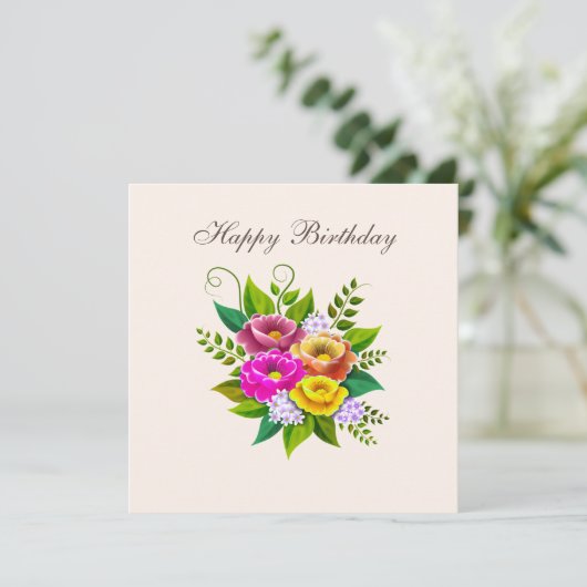 美しカラフルい花束 (スタンド正面)