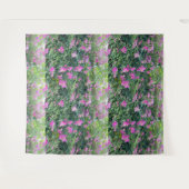 美しカラフルい花 タペストリー (正面(横))