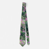 美しカラフルい花 ネクタイ (正面)