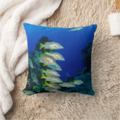 美しカラフルい魚 |海最高の生の賜物 クッション (ブランケット)