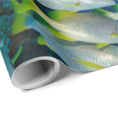 美しカラフルい魚 |海最高の生の賜物 ラッピングペーパー (ロールコーナー)