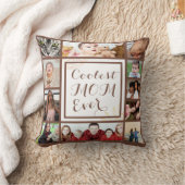 美しクールいママ今までコラージュ クッション (ブランケット)