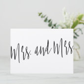 美しモダンいシックな「ミセスとミセス」 (スタンド正面)