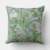 美しモダンい植物花離れ類 クッション (正面)