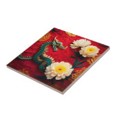 美し中国のいドラゴン新年2024 CerT2 タイル (側面)