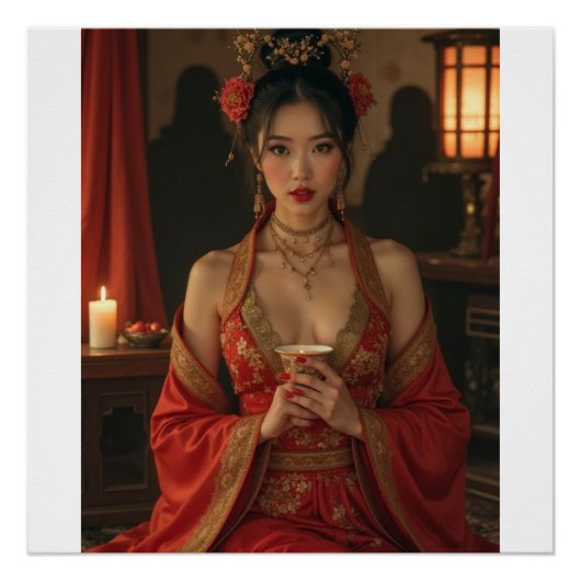 美し中国のい遊女刺客 ポスター (正面)