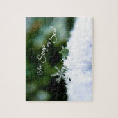 美し実在い雪の結晶が私の魂のパズルを歌う ジグソーパズル (縦)