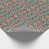 美し数々のい色の氷晶の羽 ラッピングペーパー (角)