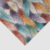 美し数々のい色の氷晶の羽 薄葉紙 (詳細)