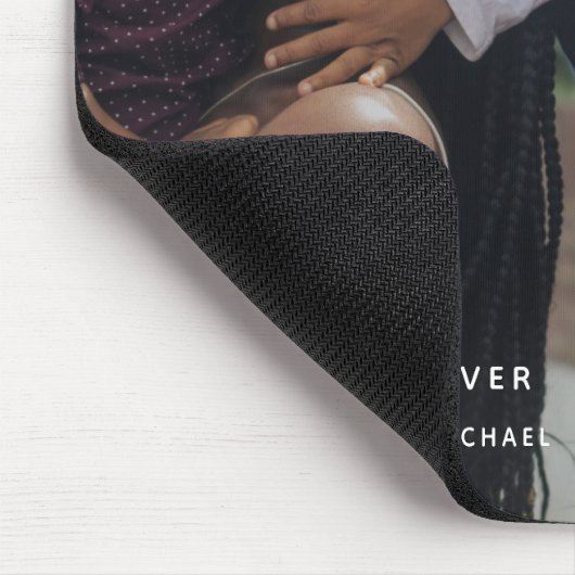 美し最高のい母エバー赤面フローラ写真 マウスパッド (コーナー)