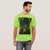 美し最高の男性へいプリントのTシャツ Tシャツ (正面フル)