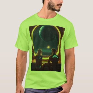 美し最高の男性へいプリントのTシャツ Tシャツ