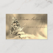 美し素晴らしい完璧なチョウチョウビジネス 名刺 (正面)