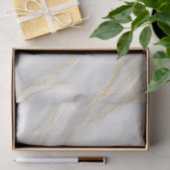 美し素晴らしい渦巻きフェイク金ゴールドグリッター 薄葉紙 (ギフト)