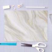 美し素晴らしい渦巻きフェイク金ゴールドグリッター 薄葉紙 (クラフト)