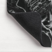 美し素晴らしい神秘的飛んでいるな翼の馬 マウスパッド (コーナー)