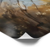 美し素晴らしい自然のオオカミ ポスター (コーナー)