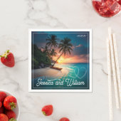 美し結婚い夏 スタンダードカクテルナプキン (インサイチュ)