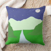 美し絵画い風景 クッション (ブランケット)