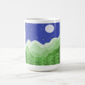 美し絵画い風景 コーヒーマグカップ (中央)