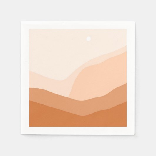 美し絵画い風景 スタンダードカクテルナプキン (正面)