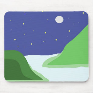 美し絵画い風景 マウスパッド