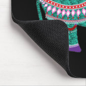 美し華美い象 マウスパッド (コーナー)