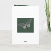 美し賛美いラマダン – 挨拶 カード (裏面)