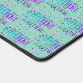 美し違うい自己マントラ デスクマット (コーナー)