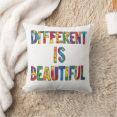 美し違うい – 自閉症意識 クッション (ブランケット)