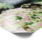 美し食べ物を与えいハチ フォトプリント            (角)