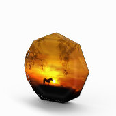 美すごい馬ファインアートデコールブロック フォトブロック (右)