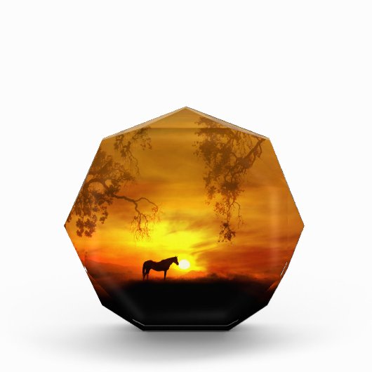 美すごい馬ファインアートデコールブロック フォトブロック (正面)