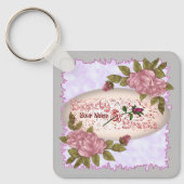 美と知性 キーホルダー (正面)