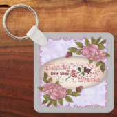 美と知性 キーホルダー (正面)