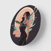 美の力 #1 ラウンド壁時計 (傾斜)