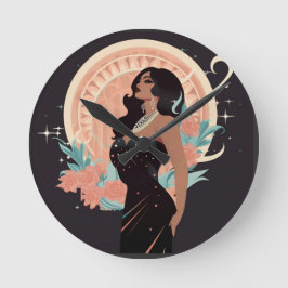 美の力 #1 ラウンド壁時計