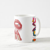 美はっきりしたしい コーヒーマグカップ (正面右)