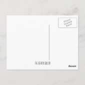 美はアートのヘアスタイリストサロンのポストカード ポストカード (裏面)