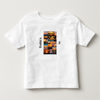「美は命」Tシャツ トドラーTシャツ