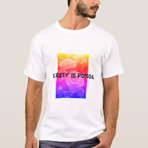 (美は毒) メンズ ベーシック Tシャツ
