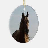 美は馬の飾りです セラミックオーナメント (右)