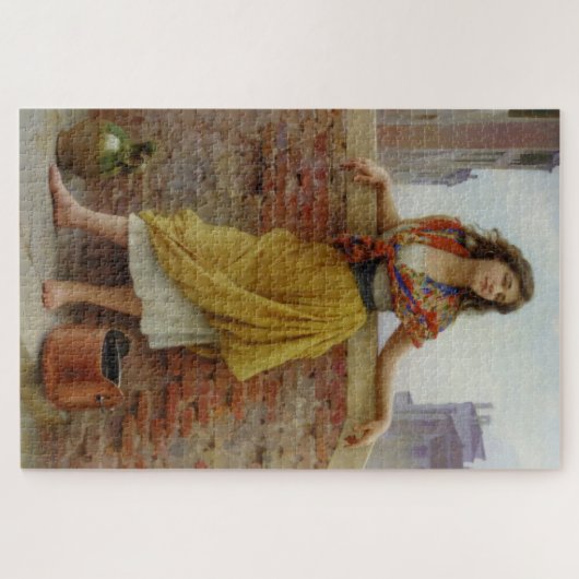 美イタリアンしい水車娘 ジグソーパズル (横)