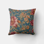 美イタリアンしい絶妙な花。ヴィンテージ クッション (裏面)