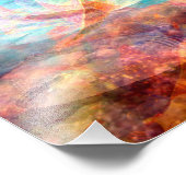 美インスパイアしい水中シーンアート フォトプリント            (角)