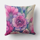 美エレガントしいユニークフローラデコ装飾用クッション クッション (裏面)