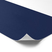 美エレガントしい青い白鳥の水彩画 ポスター (角)