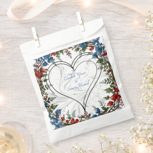 美エレガントしお洒落結婚い フェイバーバッグ (クリップ留めされた状態)