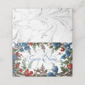 美エレガントしお洒落結婚い プレイスカード (外部開封)